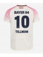 Bayer Leverkusen Malik Tillman #10 Venkovní Dres 2025-26 Krátký Rukáv Bayer Leverkusen Malik Tillman #10 Venkovní Dres 2025-26 Krátký Rukáv